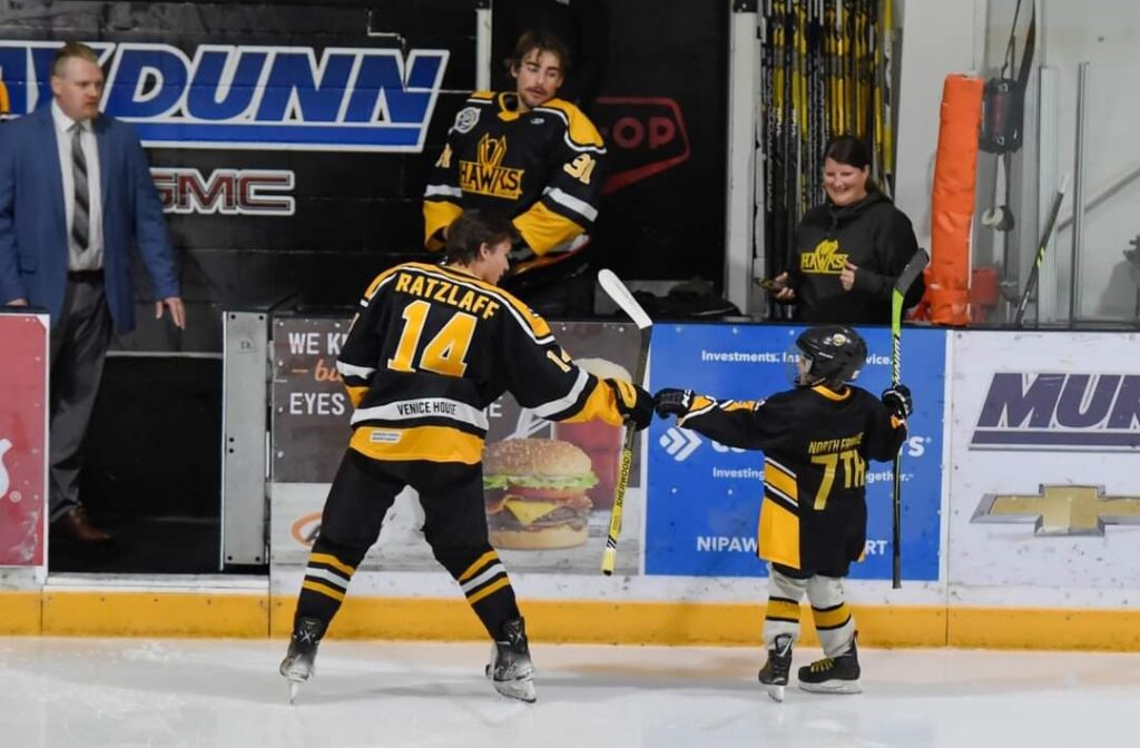 Maguire Ratzlaff RBC Community Ambassador Saskatchewan Junior Hockey League (SJHL)