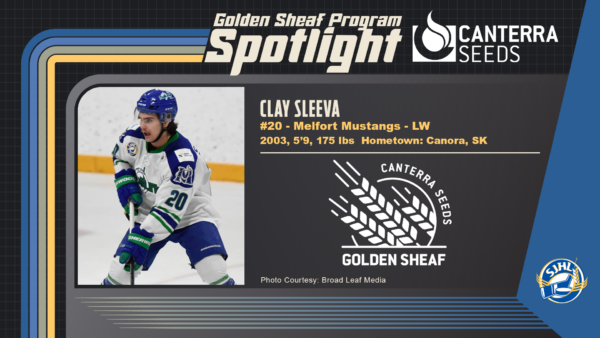 Golden Sheaf: Mustangs’ Sleeva passion for hockey and farming on par