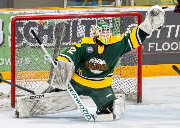 Broncos’ Tritt, Bombers’ Peck among CJHL goalie leaders