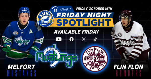 Canalta Hotels Friday Night Spotlight – Melfort Mustangs @ Flin Flon Bombers