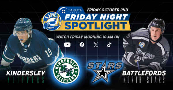 Canalta Hotels Friday Night Spotlight – Battlefords North Stars @ Kindersley Klippers