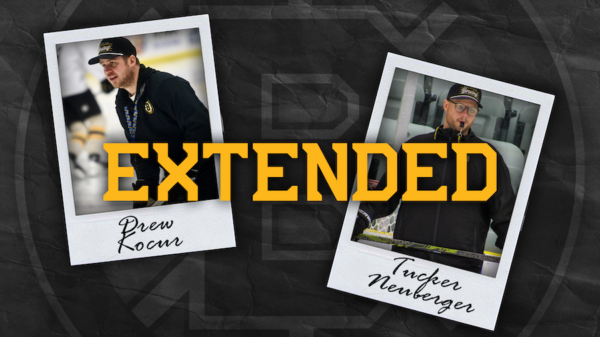 Bruins announce extensions for coaches Kocur, Neuberger
